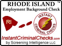 Rhode Island Employment Background Check
