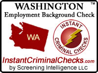 Washington Employment Background Check
